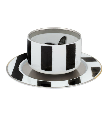 Sol y Sombra By Christian Lacroix for Vista Allegre TeaCup & Saucer