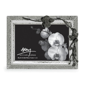 Black Orchid 4x6 Frame By Michael Aram