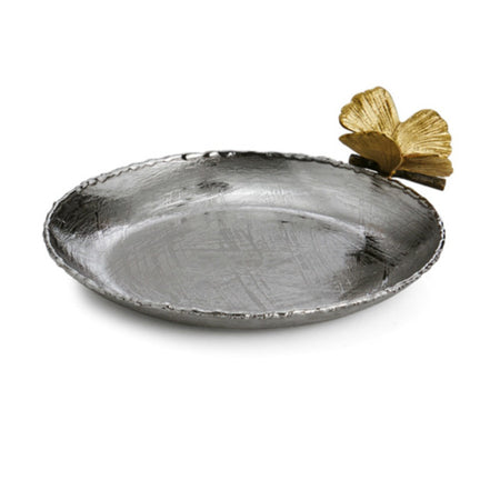 Butterfly Gingko Round Trinket Tray By Michael Aram