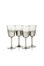 Shadow Wine Glasses By Artand, Set of 4