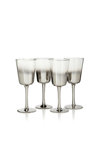 Shadow Wine Glasses By Artand, Set of 4