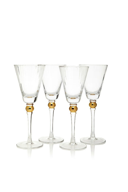 Jewel Wine Glasses, Set of 4 By Artland