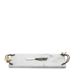 Butterfly Ginkgo Small Cheese Board With Knife By Michael Aram
