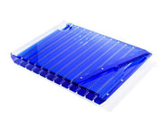 Striped Lucite Challah Board By Apeloig Collection With Knife