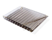 Striped Lucite Challah Board By Apeloig Collection With Knife