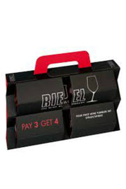 Riedel O Syrah Wine Tumblers Set of 4