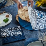 Geometric  Matzoh Cover & Afikomen Bag
