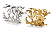 Coral Napkin Rings By Bodrum