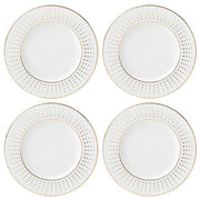 Golden Waterfall By Lenox 4 Piece Tidbit Plate Set