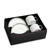 Soie Tresse`e (Braid) Espresso Set of 2 By L'Objet