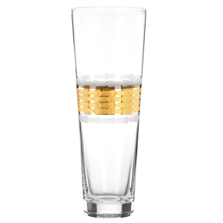 Truro Glass Vase By Michael Wainwright in Gold or Platinum