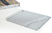 Striped Lucite Challah Board By Apeloig Collection With Knife